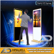 Quiosque de publicidade de rede de sinalização digital com display LCD Touch Android