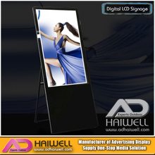 Exposição portátil dos anúncios de painel LCD do Signage de 43 Digitas da polegada ultra
