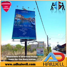 Outdoors powered luzes LED solares para Outdoor Advertising